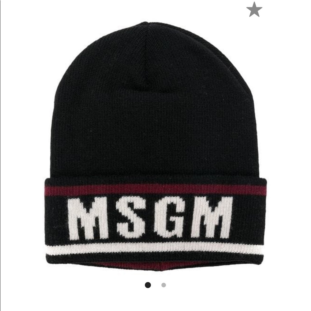 MSGM Logo Beanie Hat